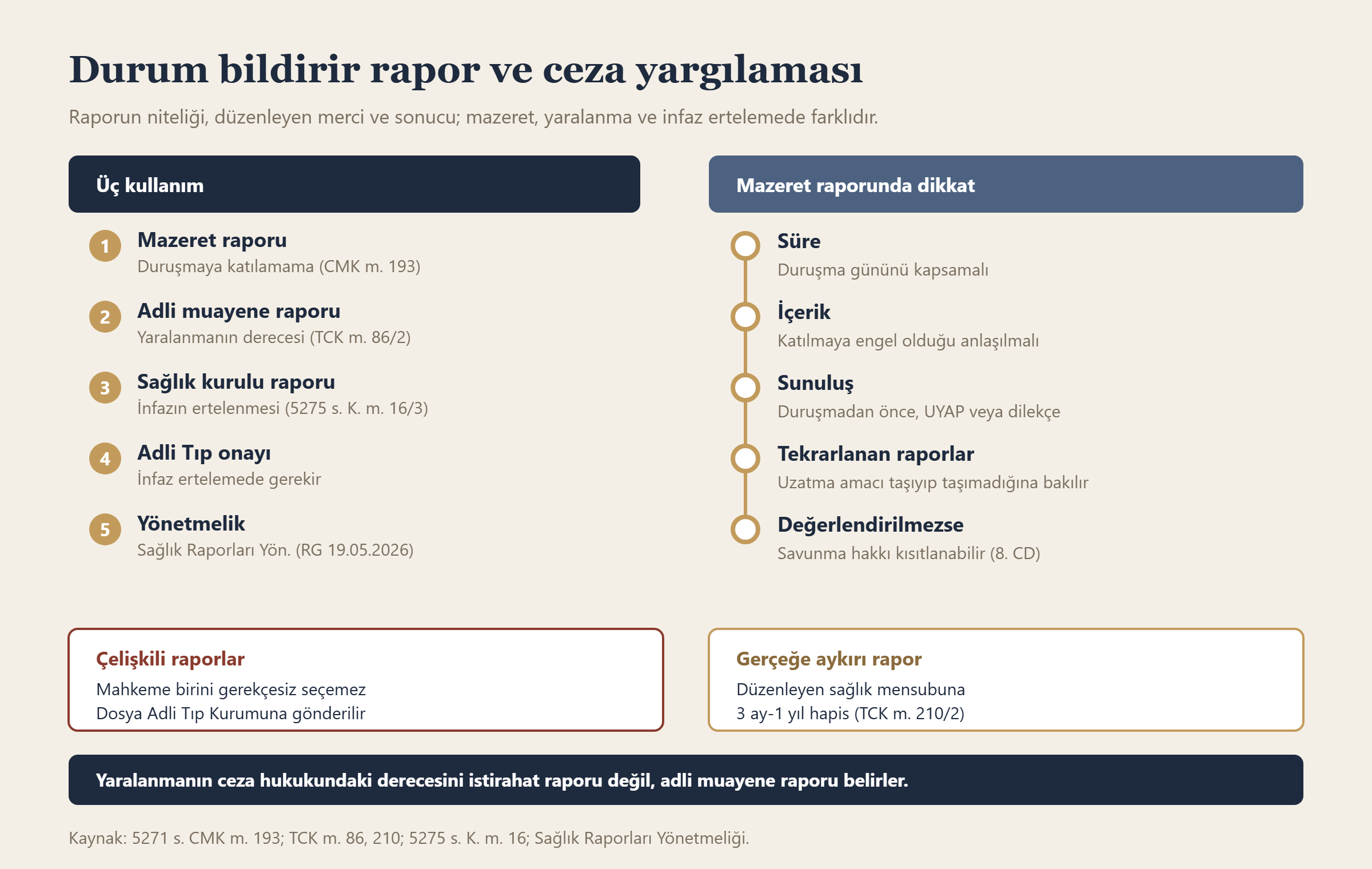 Durum bildirir rapor ve ceza yargılaması bilgi grafiği