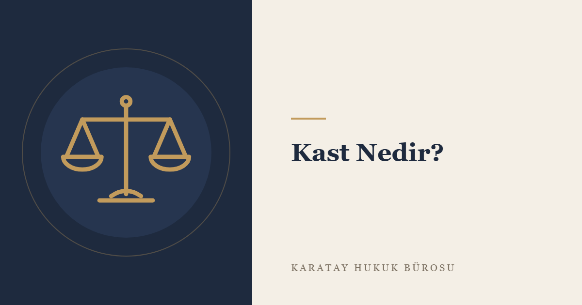 Ceza Hukukunda Kast: Unsurları, Türleri ve Taksirden Ayrımı konulu yazının görseli